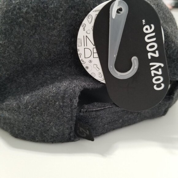 NWT COZY ZONE WINTER BASEBALL HAT Color Charcoal Size OS - Picture 4 of 6